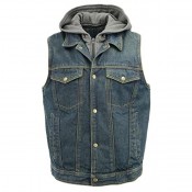 Men Denim Vests 